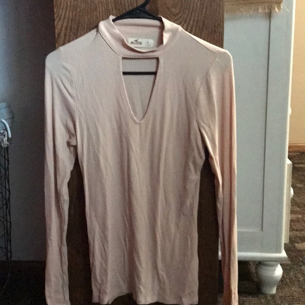 Long sleeved tight fitted shirt